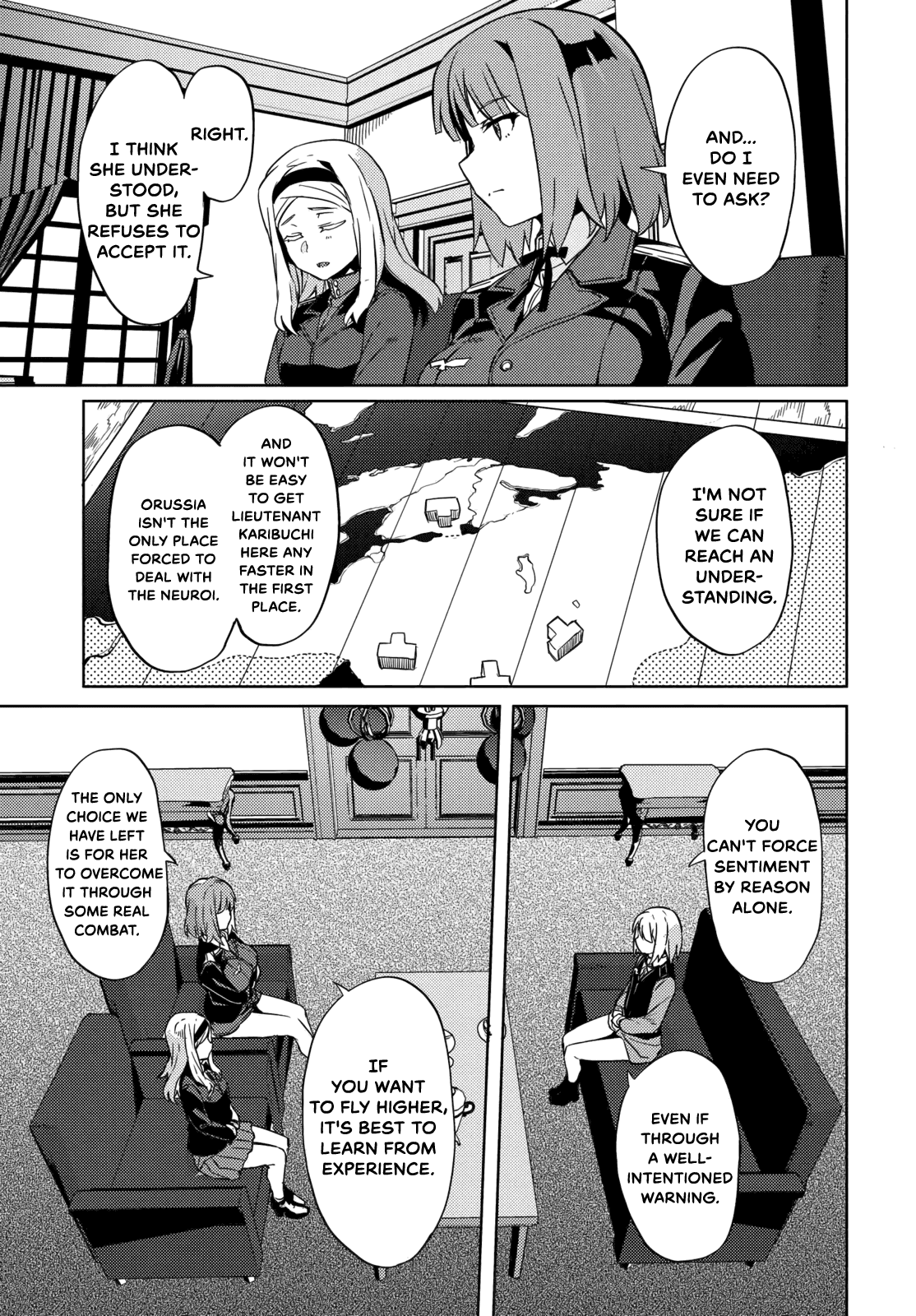 Brave Witches Prequel: The Vast Land of Orussia Chapter 9 page 21 - Chapter 9: Approaching Giant