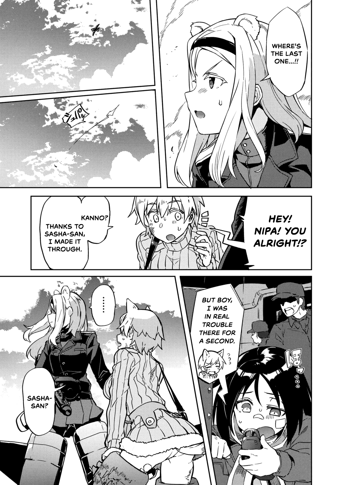 Brave Witches Prequel: The Vast Land of Orussia Chapter 9 page 5 - Chapter 9: Approaching Giant