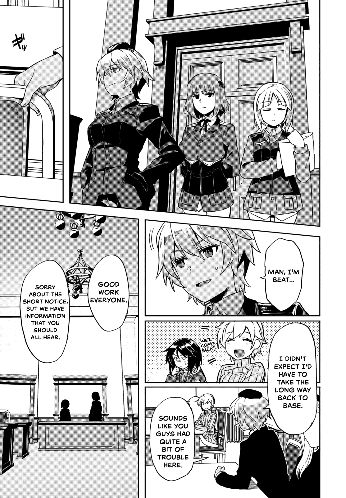 Brave Witches Prequel: The Vast Land of Orussia Chapter 9 page 7 - Chapter 9: Approaching Giant