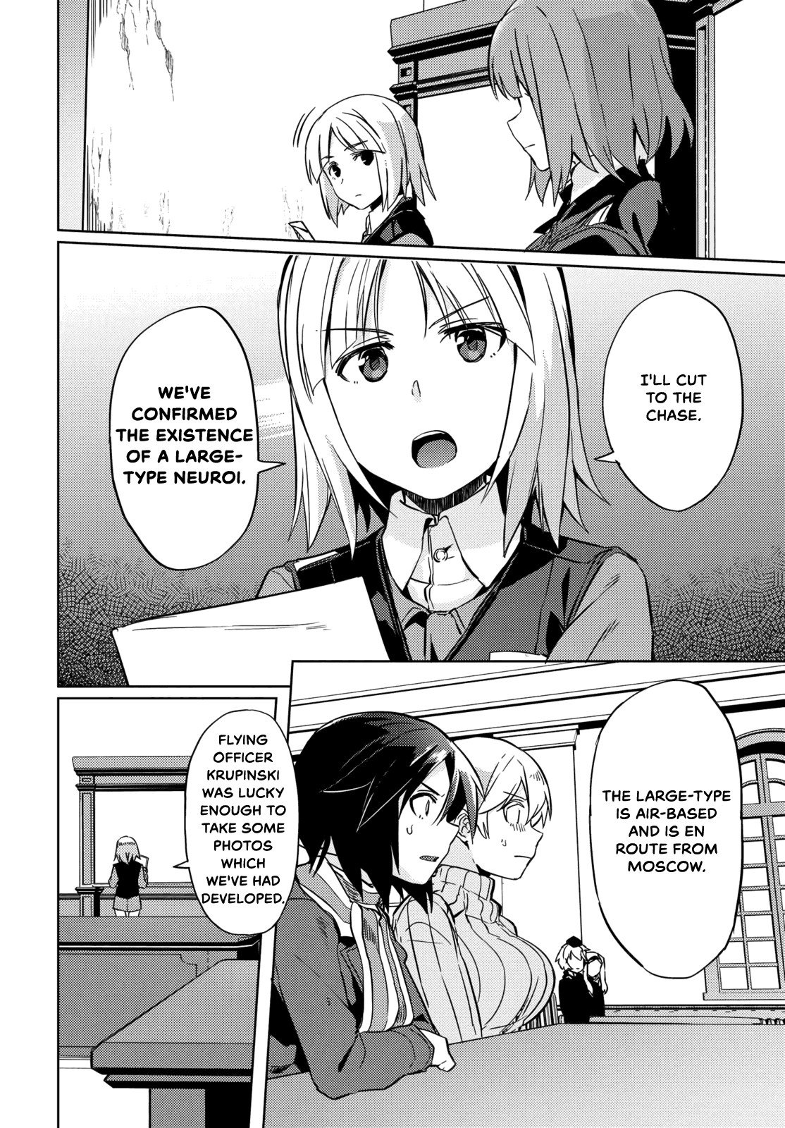 Brave Witches Prequel: The Vast Land of Orussia Chapter 9 page 8 - Chapter 9: Approaching Giant