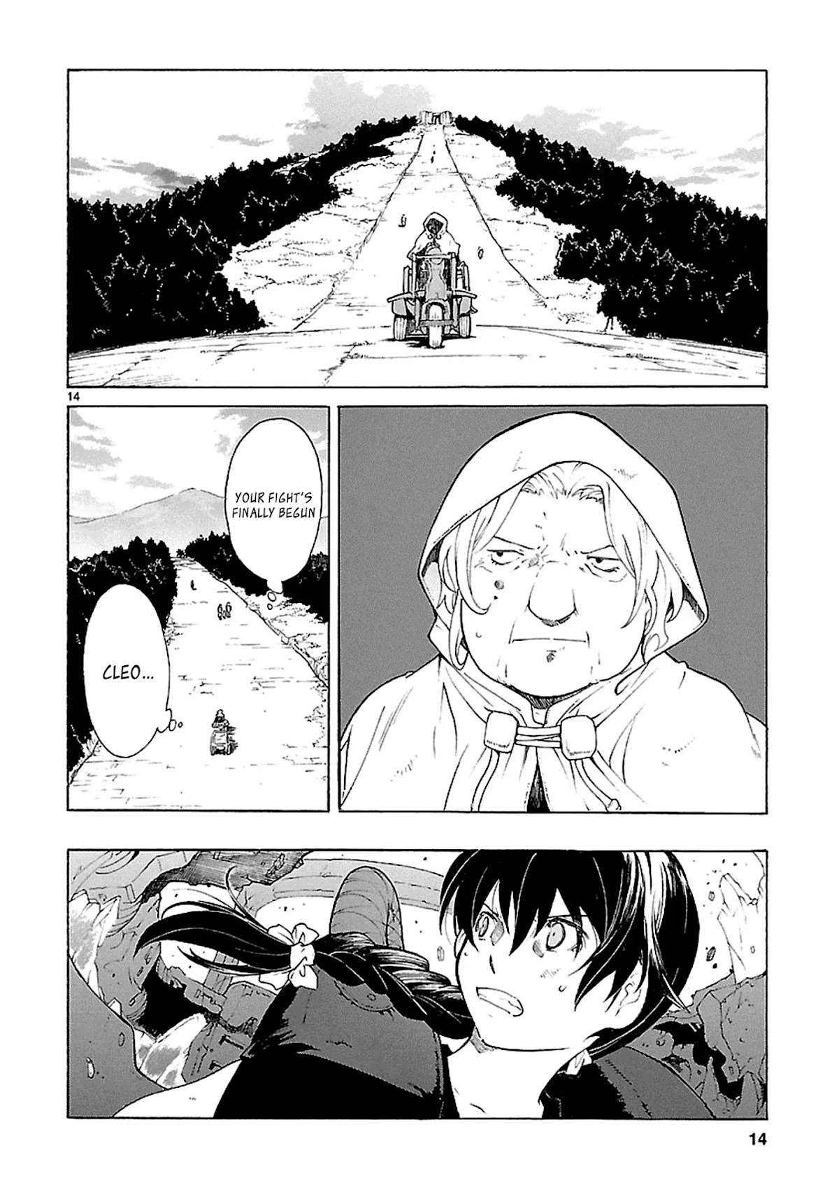 Break Blade Chapter 73 page 14 - Chapter 73: Master Versus Disciple