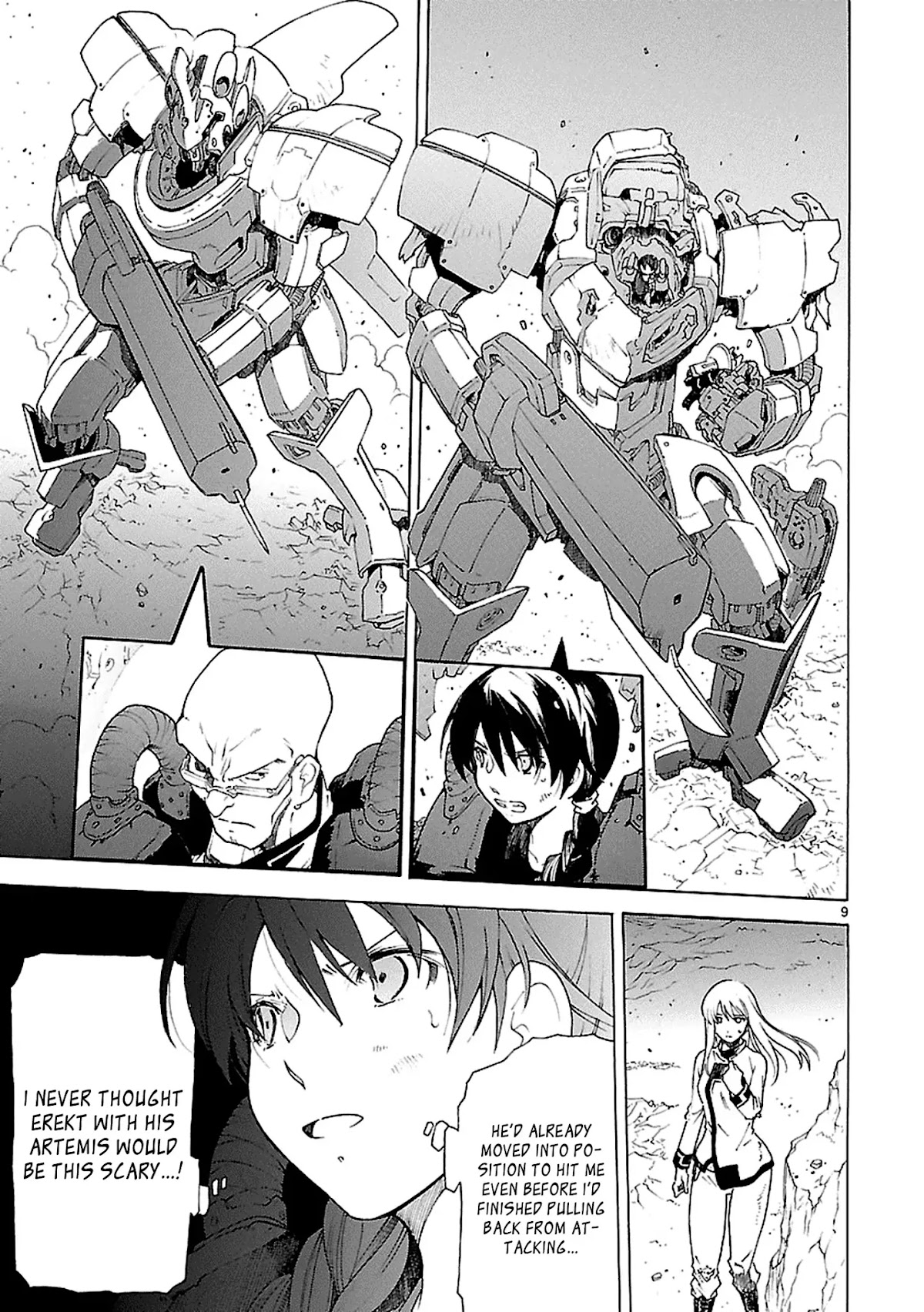 Break Blade Chapter 73 page 9 - Chapter 73: Master Versus Disciple