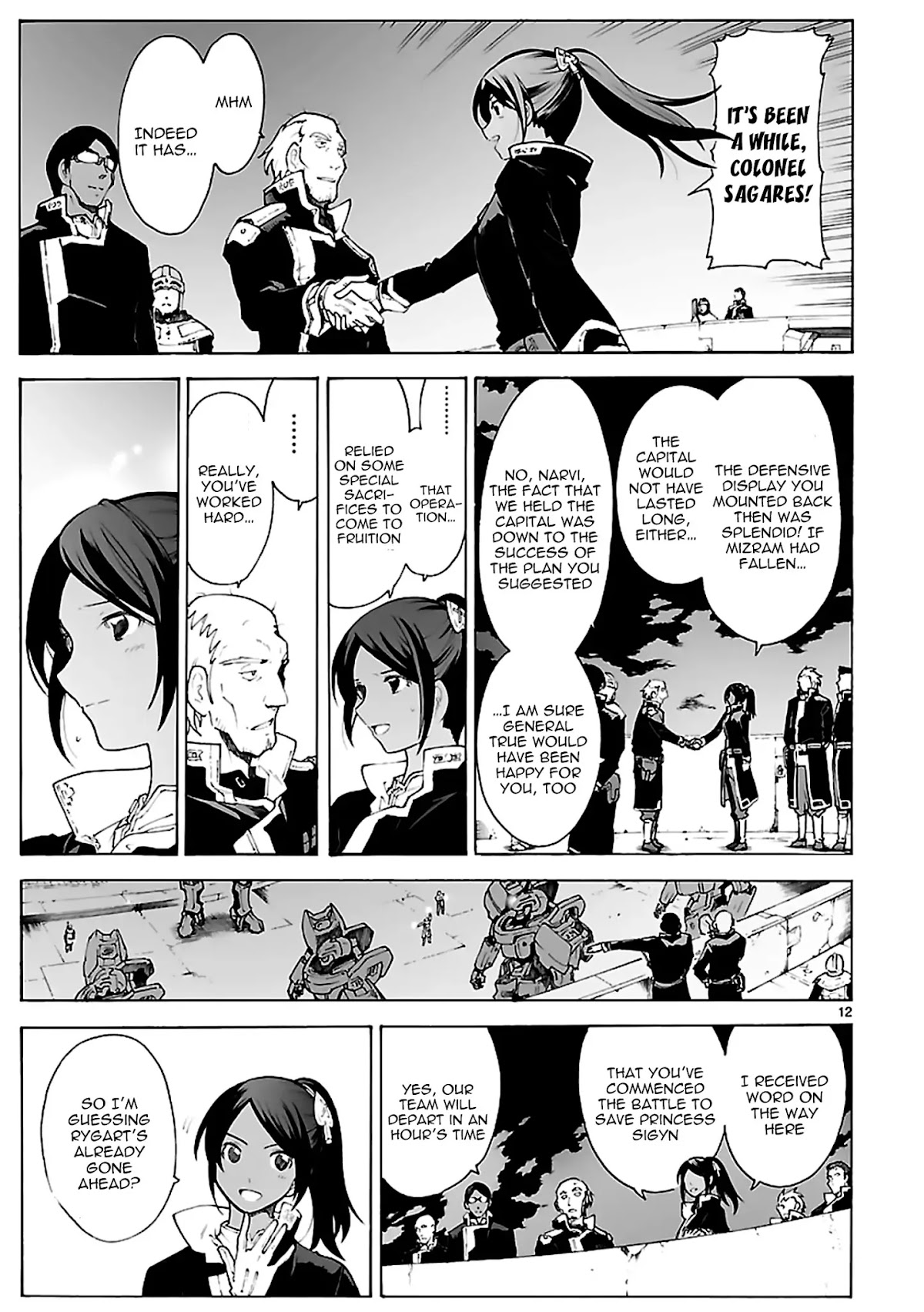 Break Blade Chapter 77 page 12 - Chapter 77: Eagle-eyed