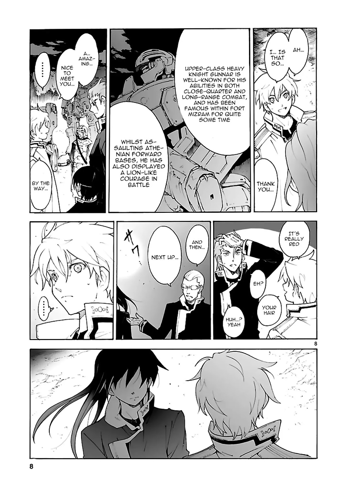 Break Blade Chapter 77 page 8 - Chapter 77: Eagle-eyed