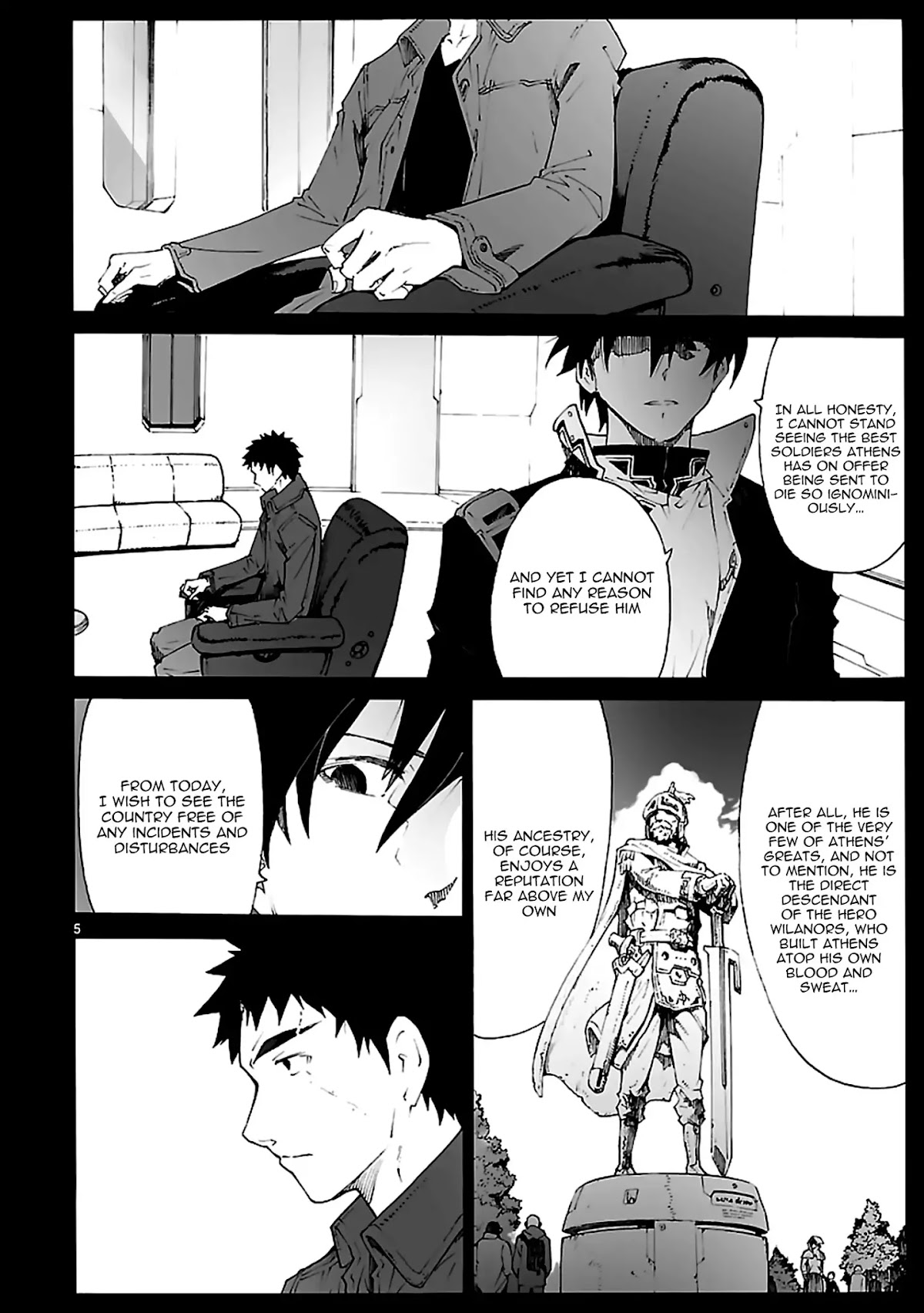 Break Blade Chapter 82 page 5 - Chapter 82: Suspicion
