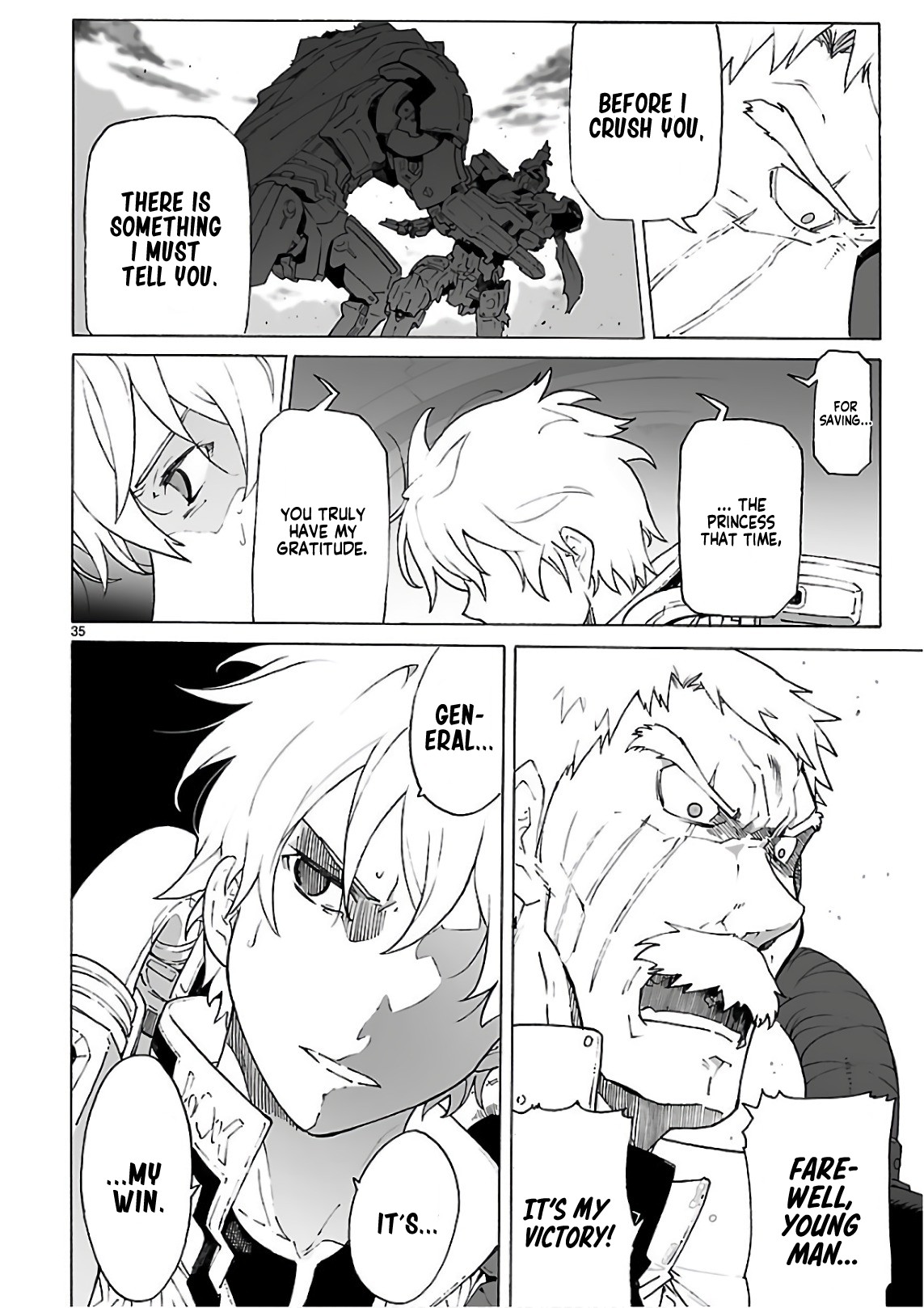 Break Blade Chapter 92 page 34 - Chapter 92: Carrying Out One's Original Intentions
