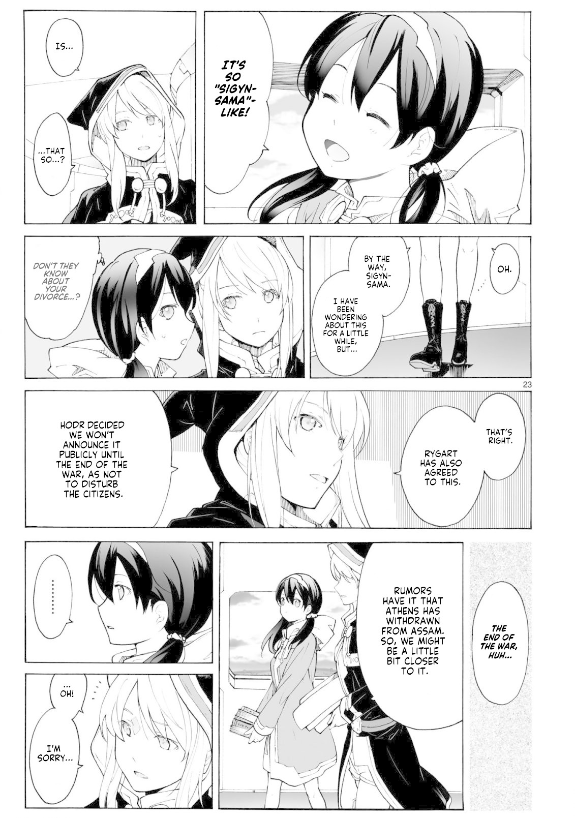 Break Blade Chapter 96 page 23 - Chapter 96: Princess' Pretension