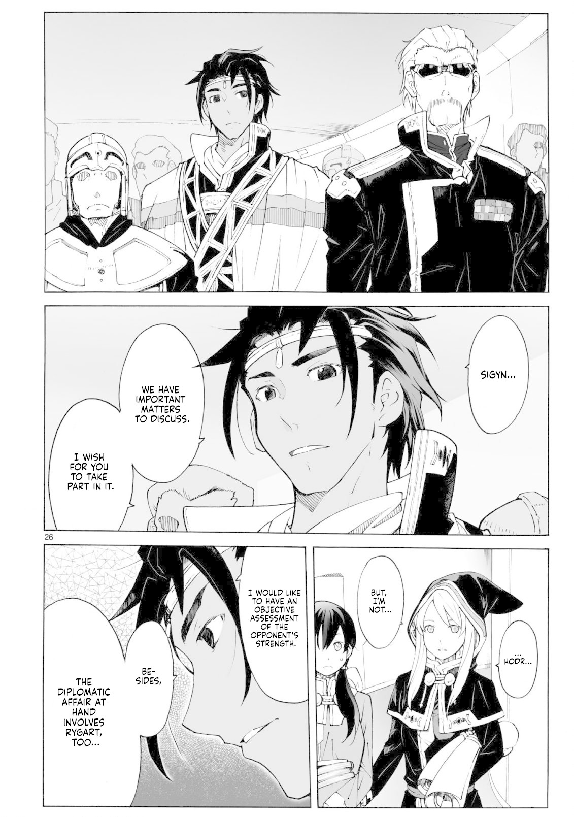 Break Blade Chapter 96 page 26 - Chapter 96: Princess' Pretension