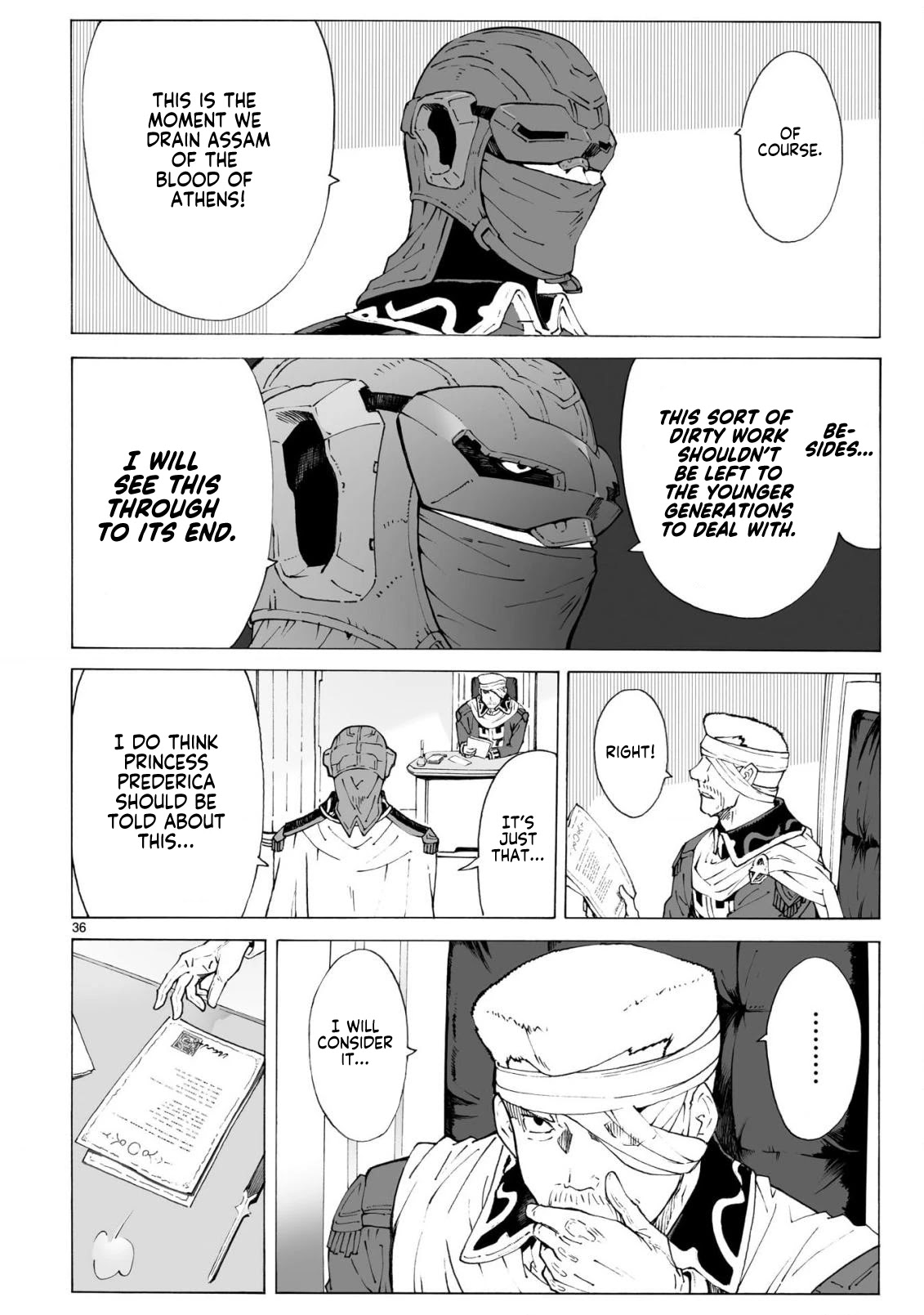 Break Blade Chapter 97 page 36 - Chapter 97: Exchange
