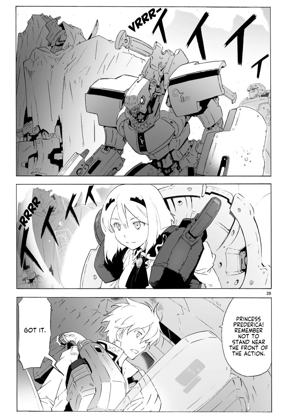 Break Blade Chapter 98 page 28 - Chapter 98: All-Out Attack