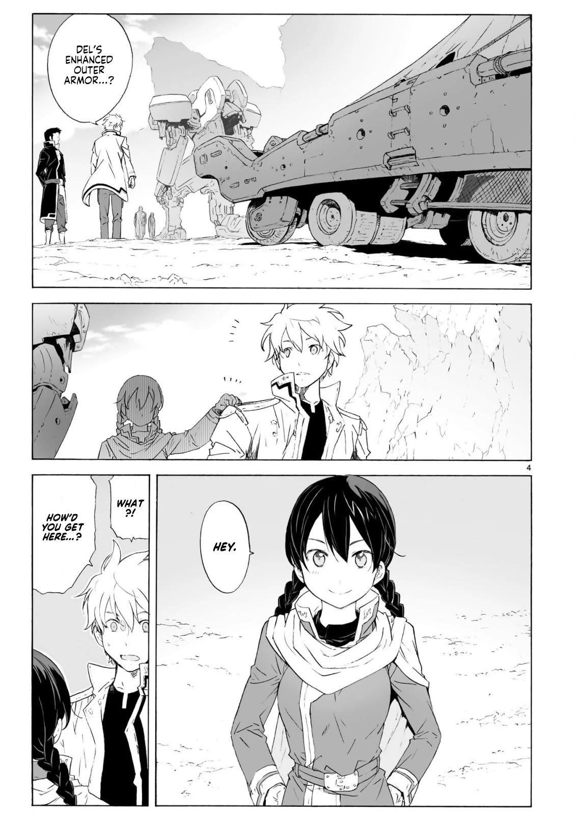 Break Blade Chapter 98 page 4 - Chapter 98: All-Out Attack