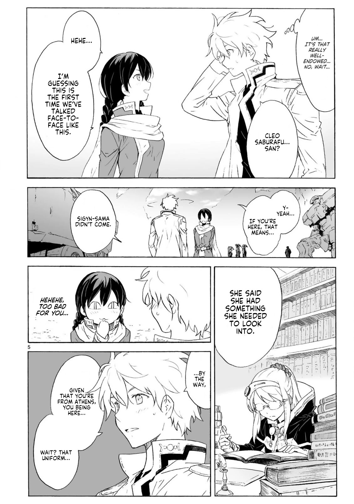 Break Blade Chapter 98 page 5 - Chapter 98: All-Out Attack