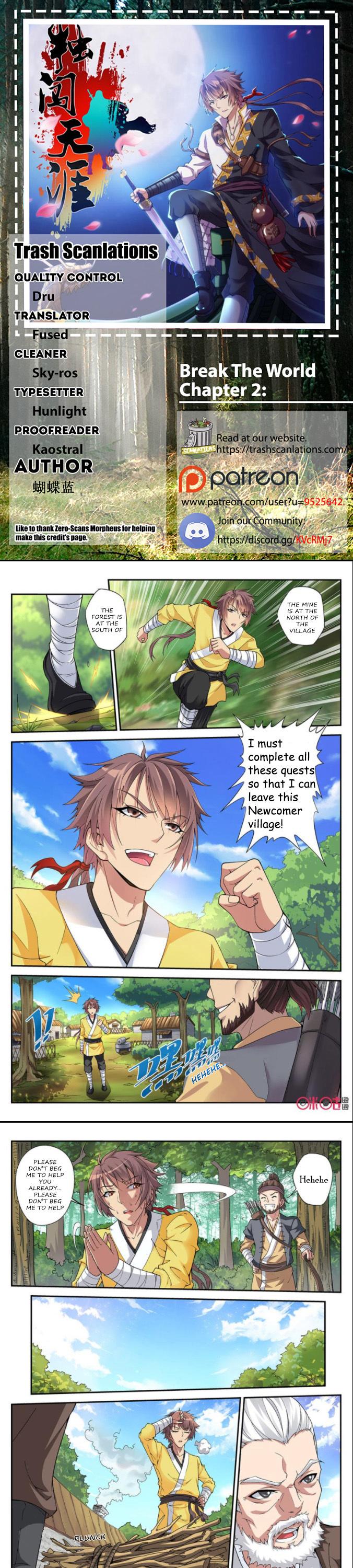 Break The World Chapter 2 page 1 - Chapter 2