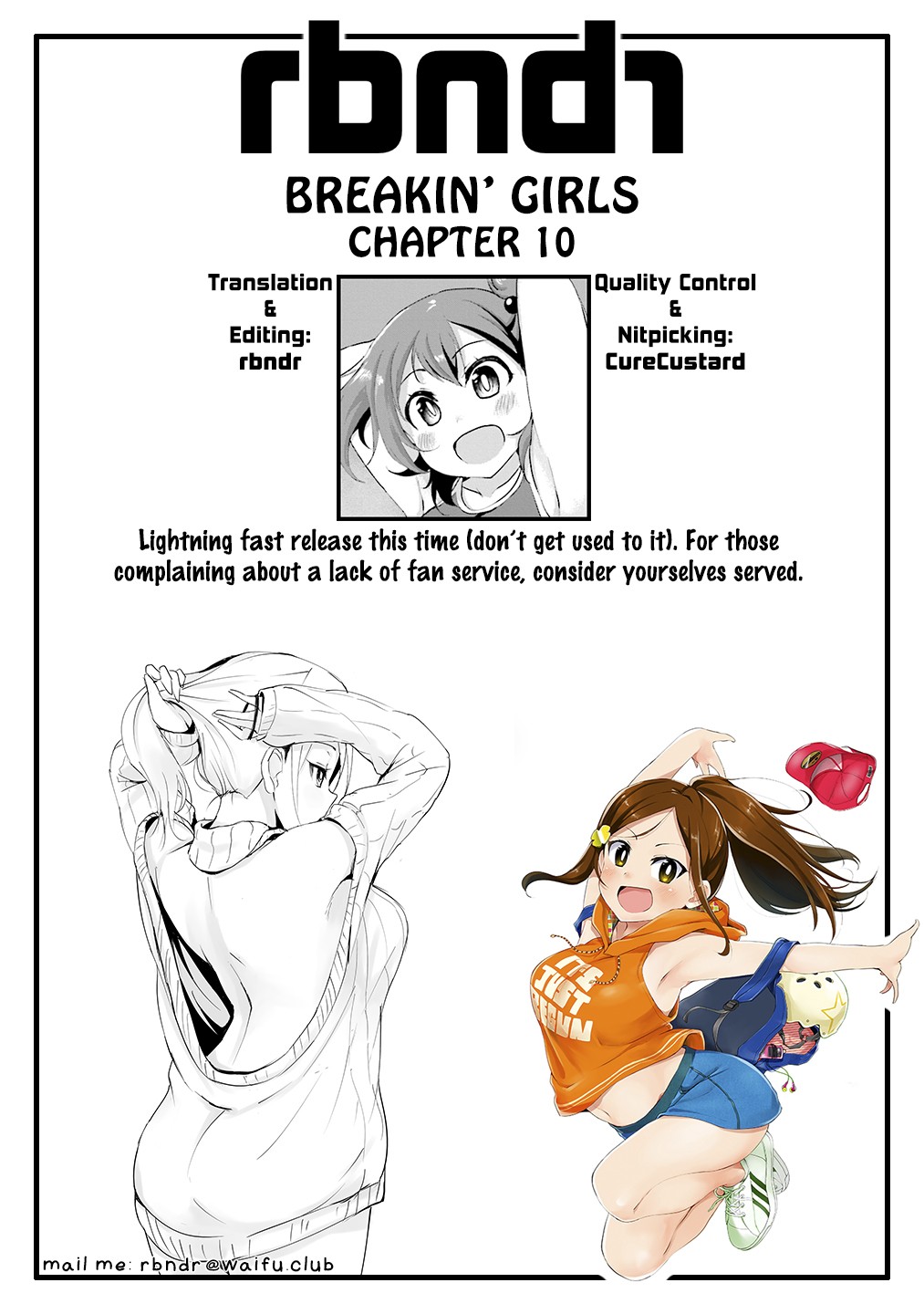 Breakin' Girls! Chapter 10 page 25 - Chapter 10: Passing the Baton