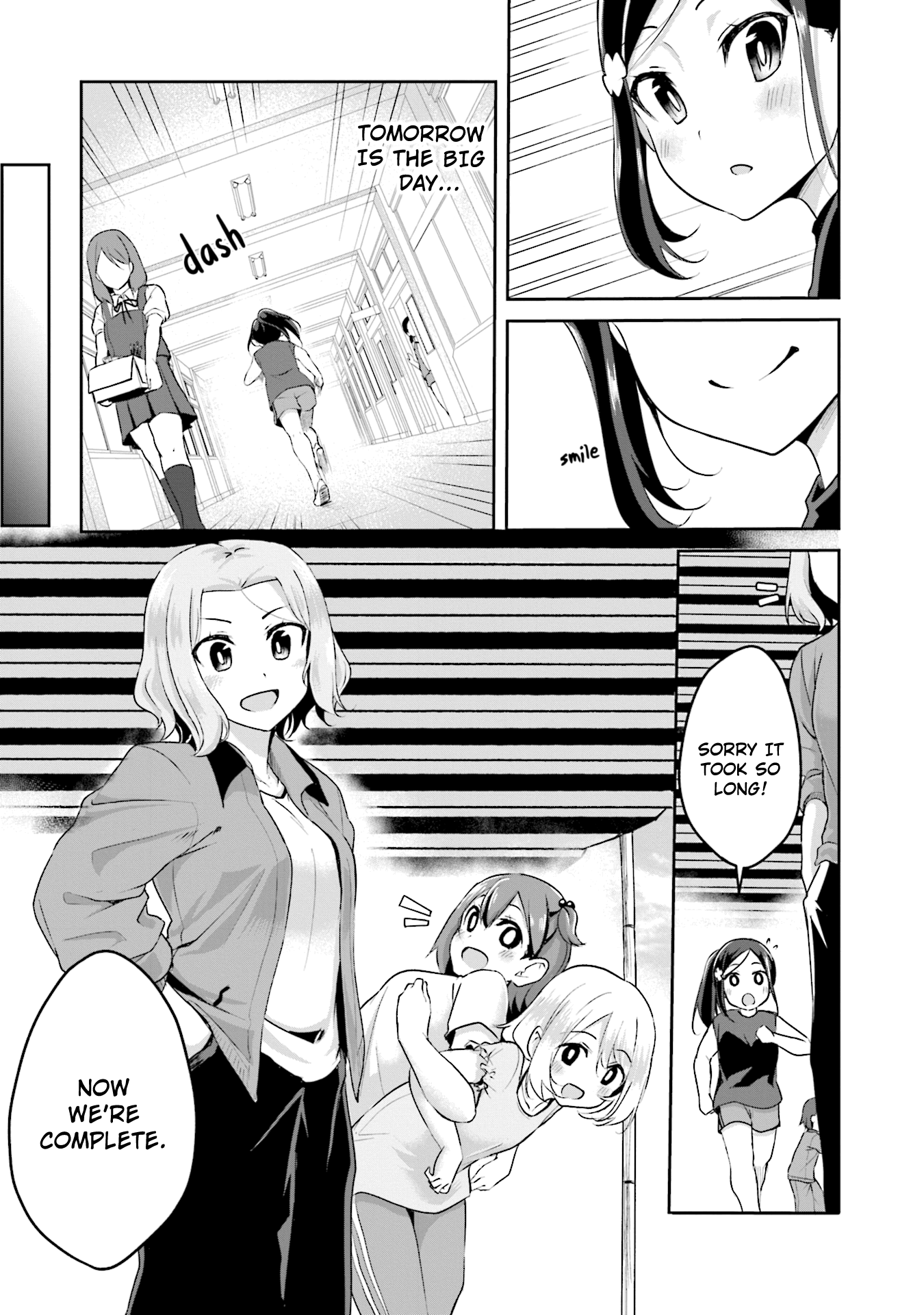 Breakin' Girls! Chapter 12 page 9 - Chapter 12: The Eve of the Battle