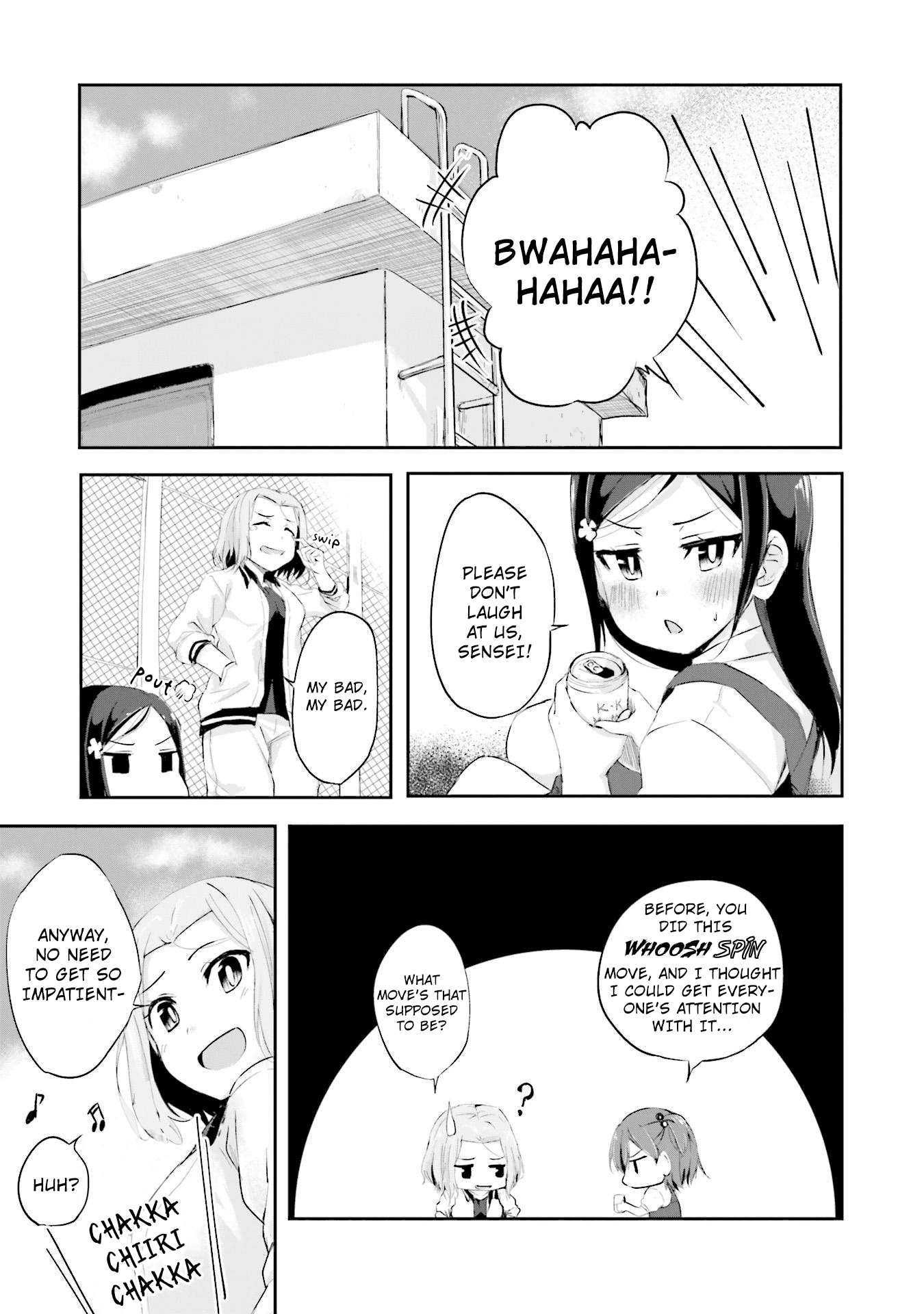 Breakin' Girls! Chapter 2 page 11 - Chapter 2: The Moment Your Heart is Set on Fire