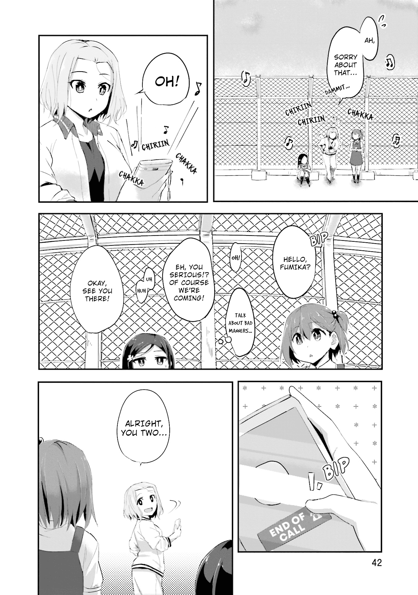 Breakin' Girls! Chapter 2 page 12 - Chapter 2: The Moment Your Heart is Set on Fire