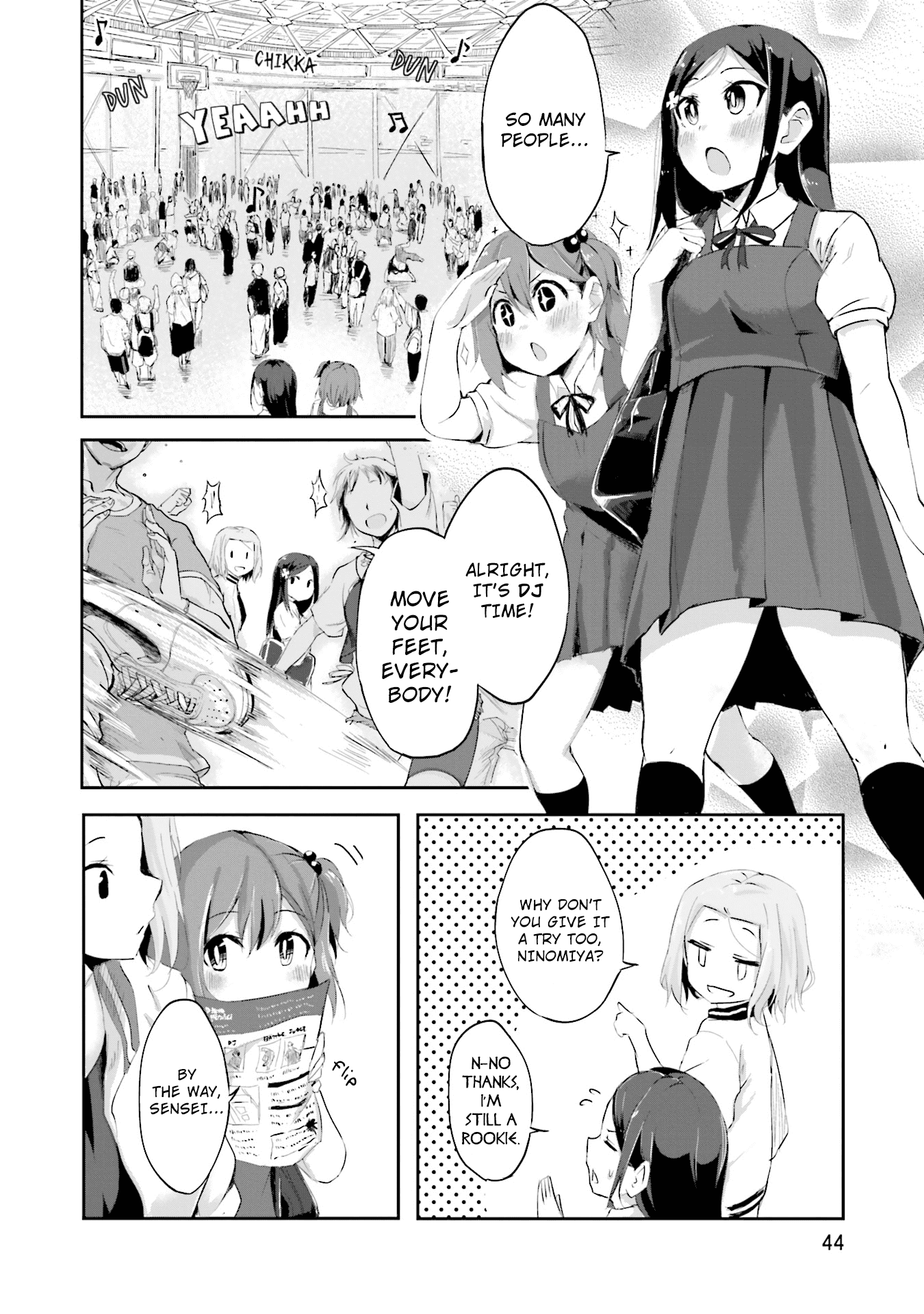 Breakin' Girls! Chapter 2 page 14 - Chapter 2: The Moment Your Heart is Set on Fire
