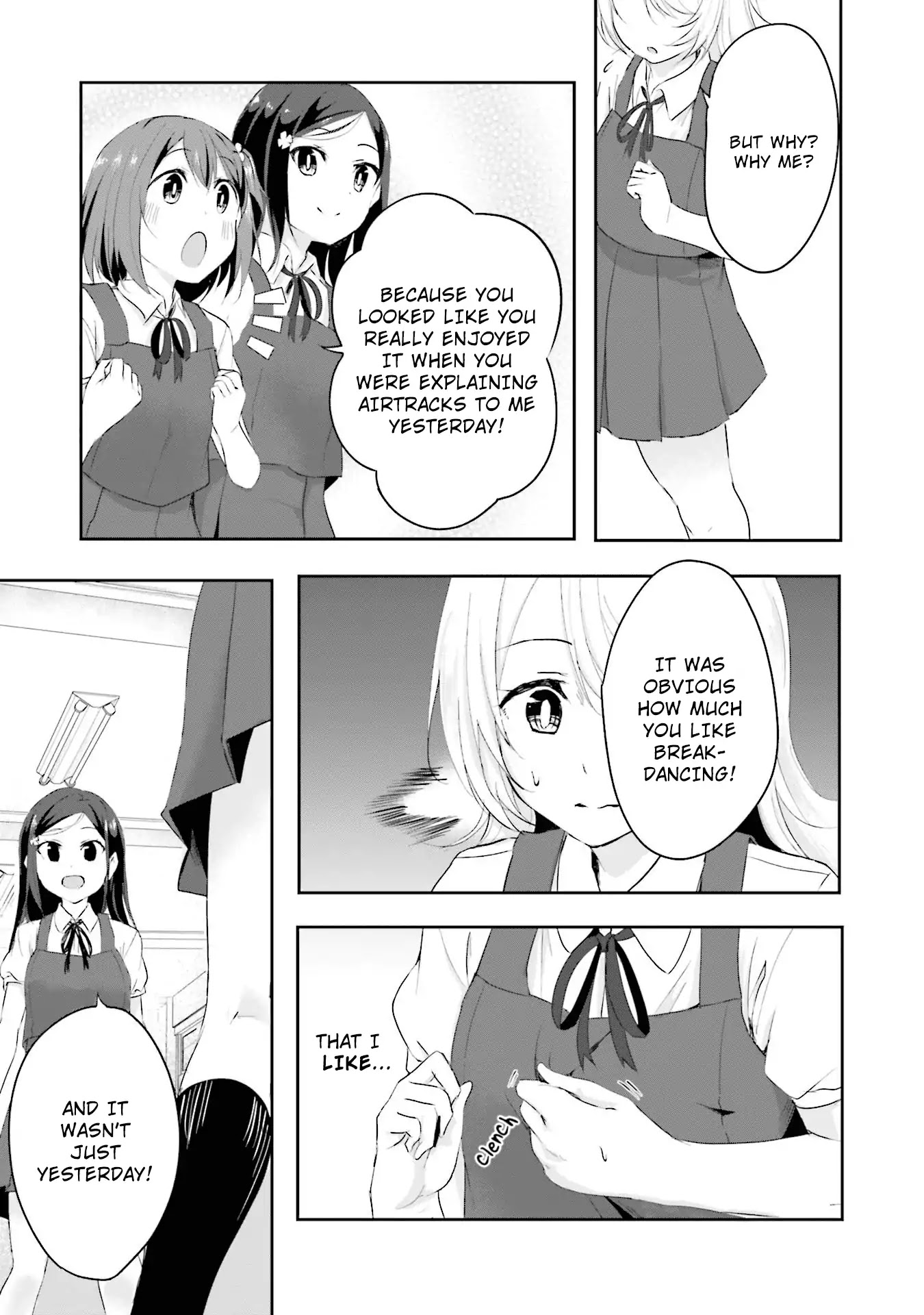 Breakin' Girls! Chapter 4 page 11 - Chapter 4: Feeling Like You Like it