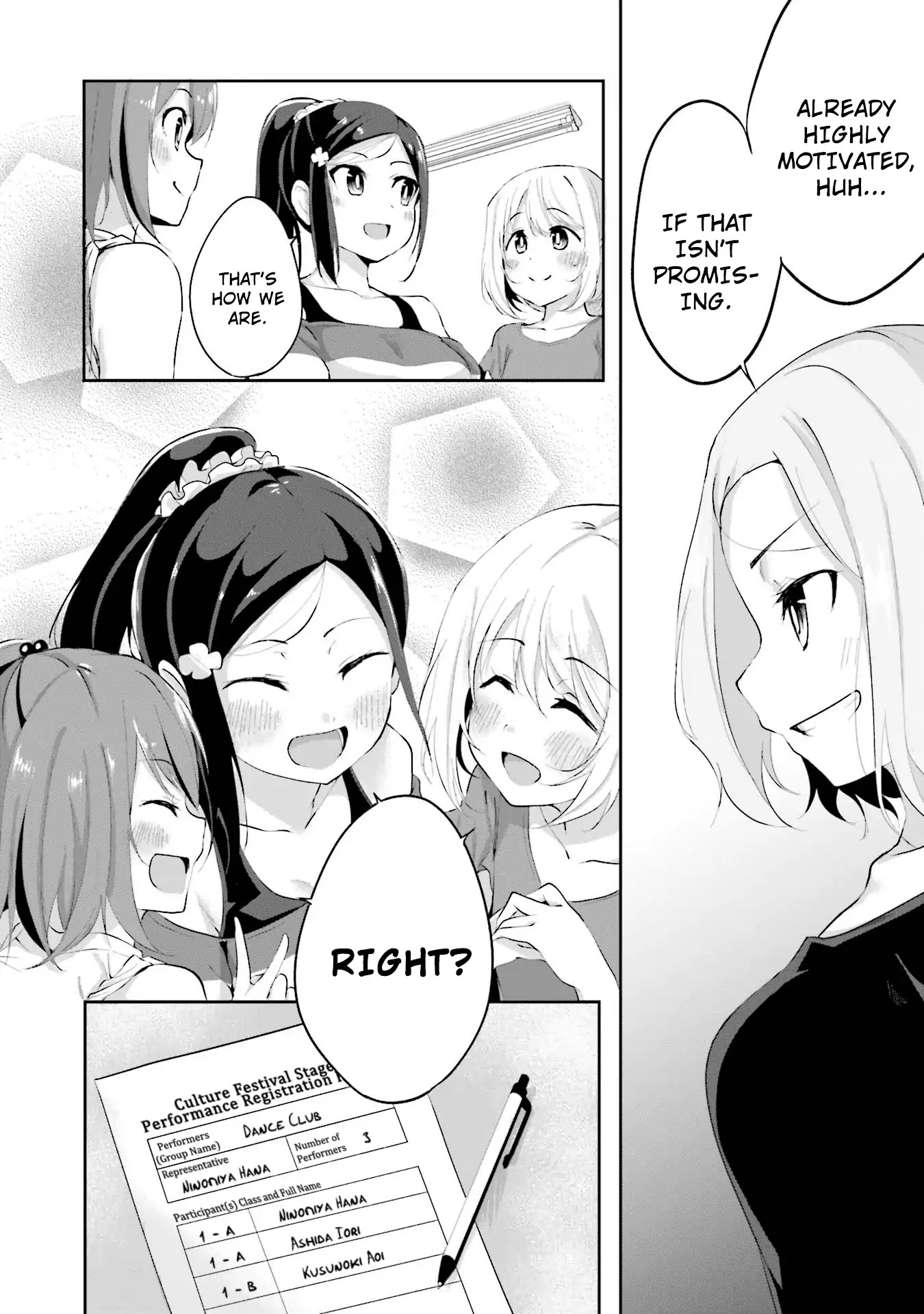 Breakin' Girls! Chapter 6 page 26 - Chapter 6: Dance Club...Start?
