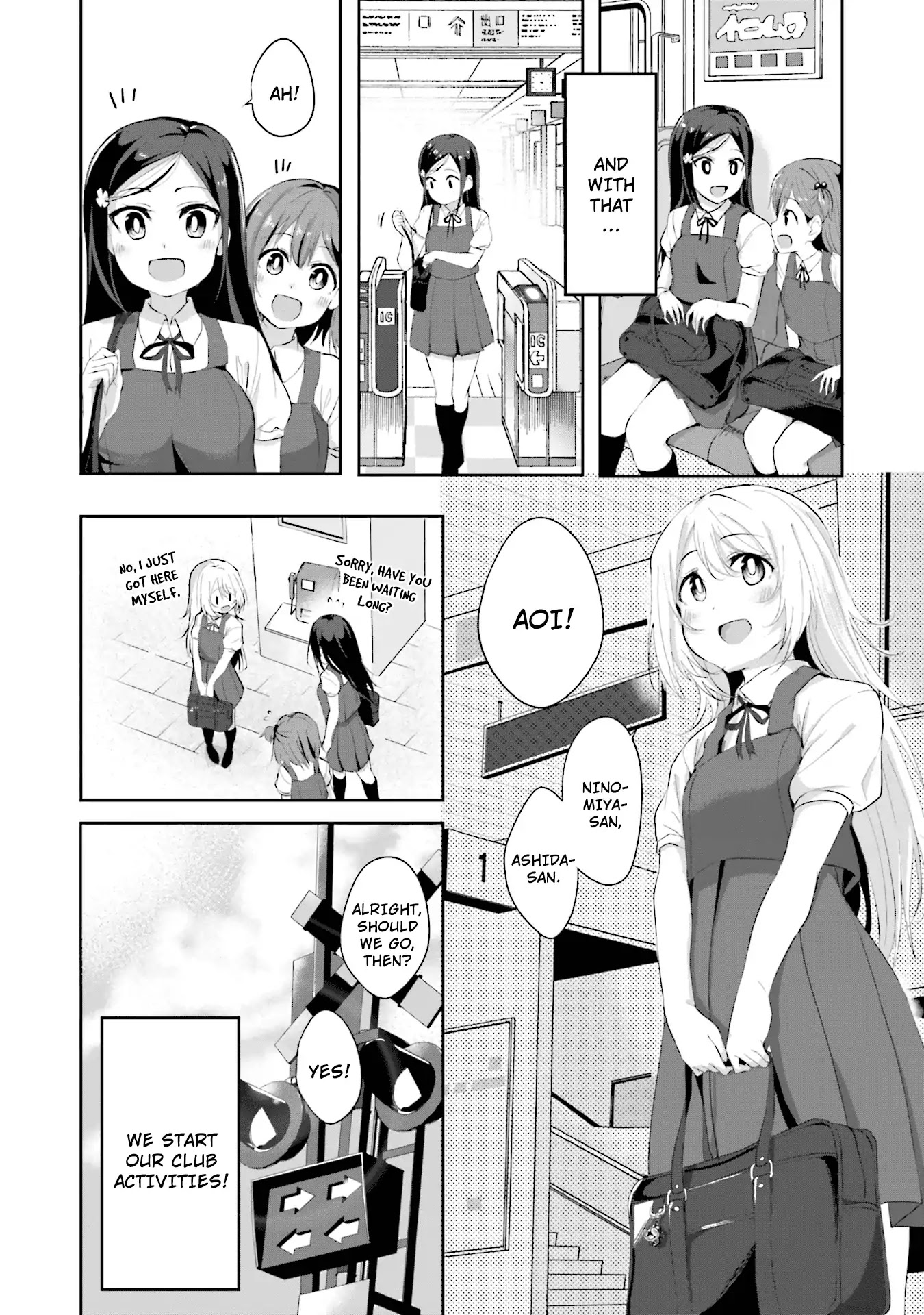 Breakin' Girls! Chapter 6 page 3 - Chapter 6: Dance Club...Start?