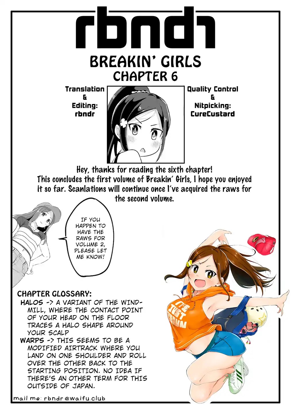 Breakin' Girls! Chapter 6 page 35 - Chapter 6: Dance Club...Start?
