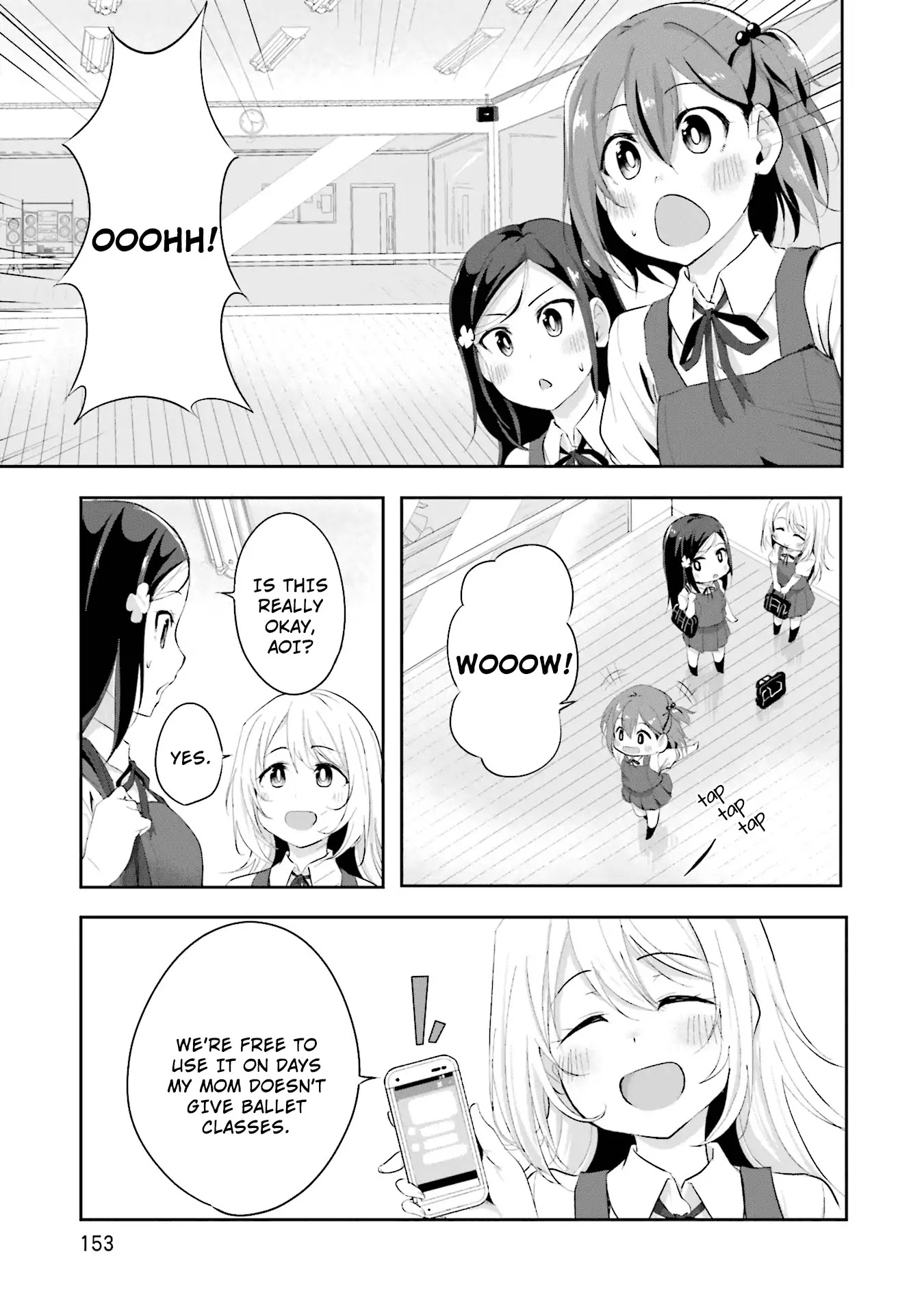 Breakin' Girls! Chapter 6 page 7 - Chapter 6: Dance Club...Start?