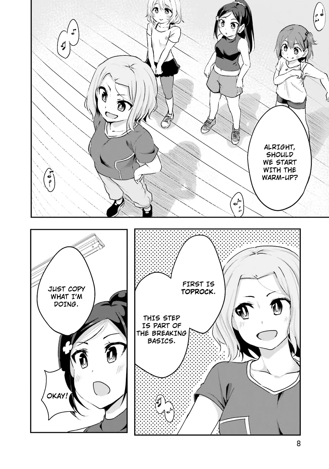 Breakin' Girls! Chapter 7 page 10 - Chapter 7: Each One's Skills