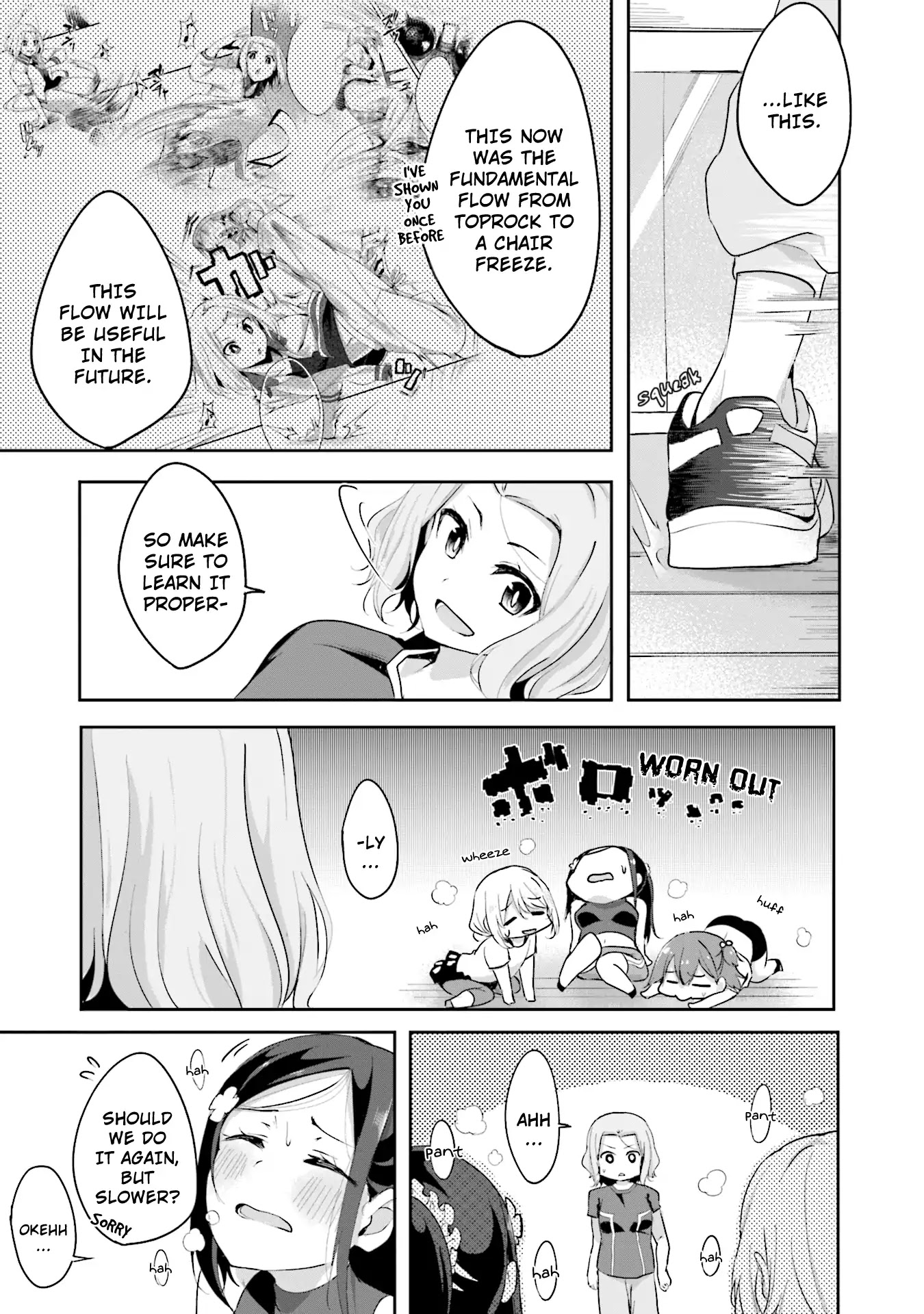 Breakin' Girls! Chapter 7 page 13 - Chapter 7: Each One's Skills
