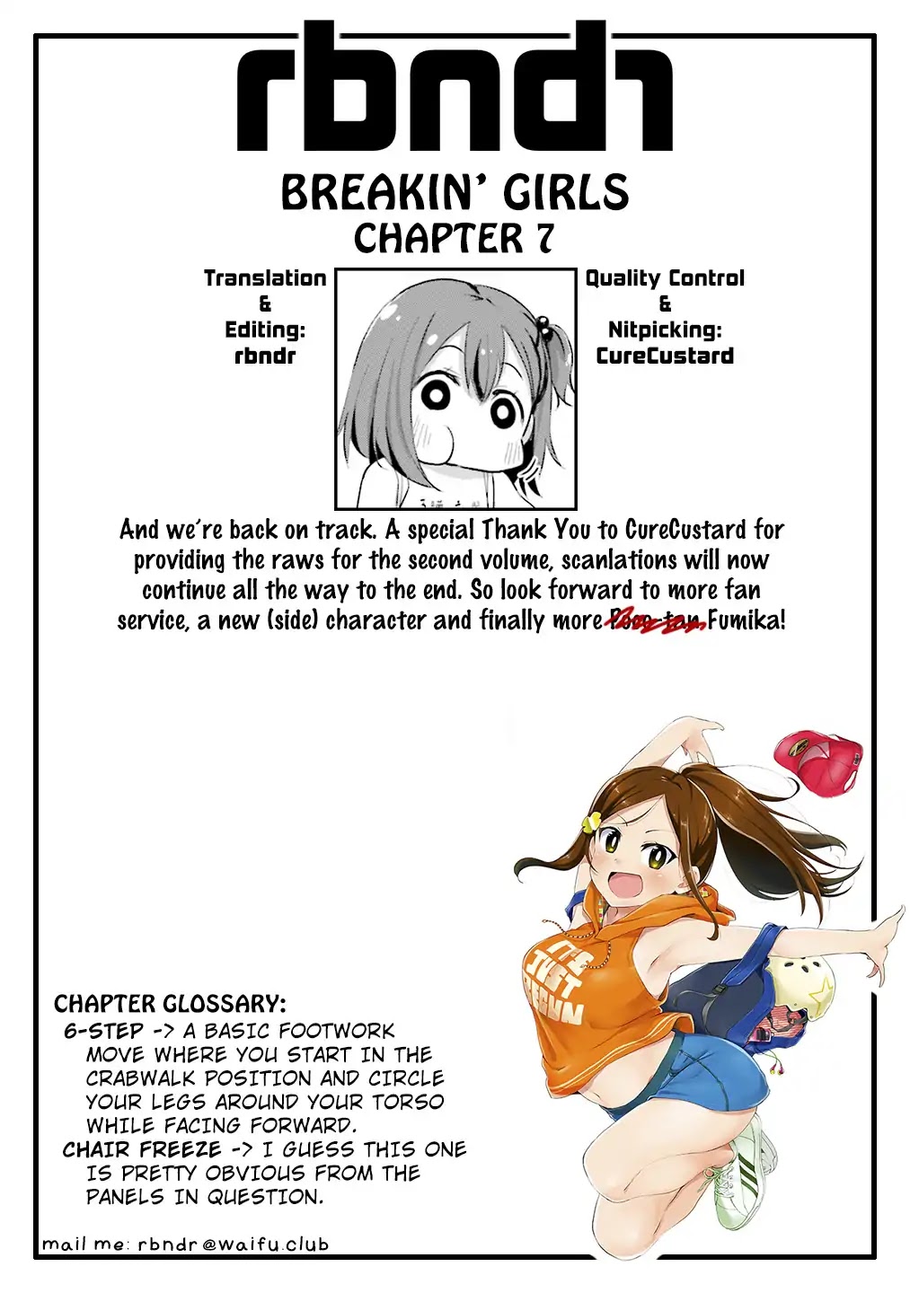 Breakin' Girls! Chapter 7 page 31 - Chapter 7: Each One's Skills