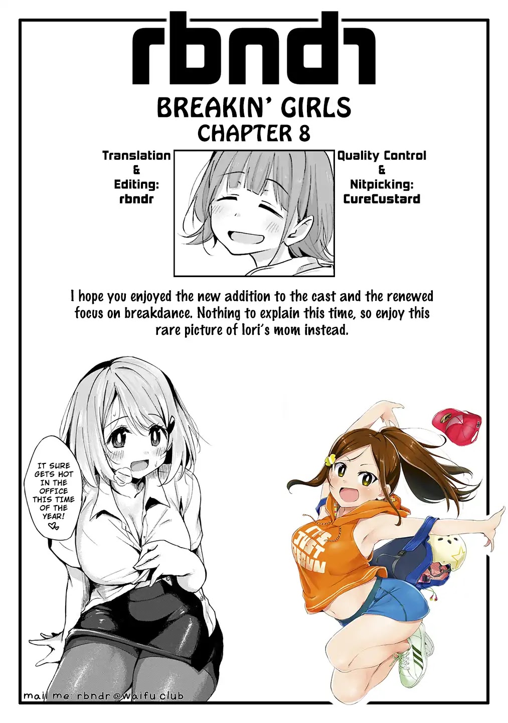 Breakin' Girls! Chapter 8 page 27 - Chapter 8: Each One's Challenge