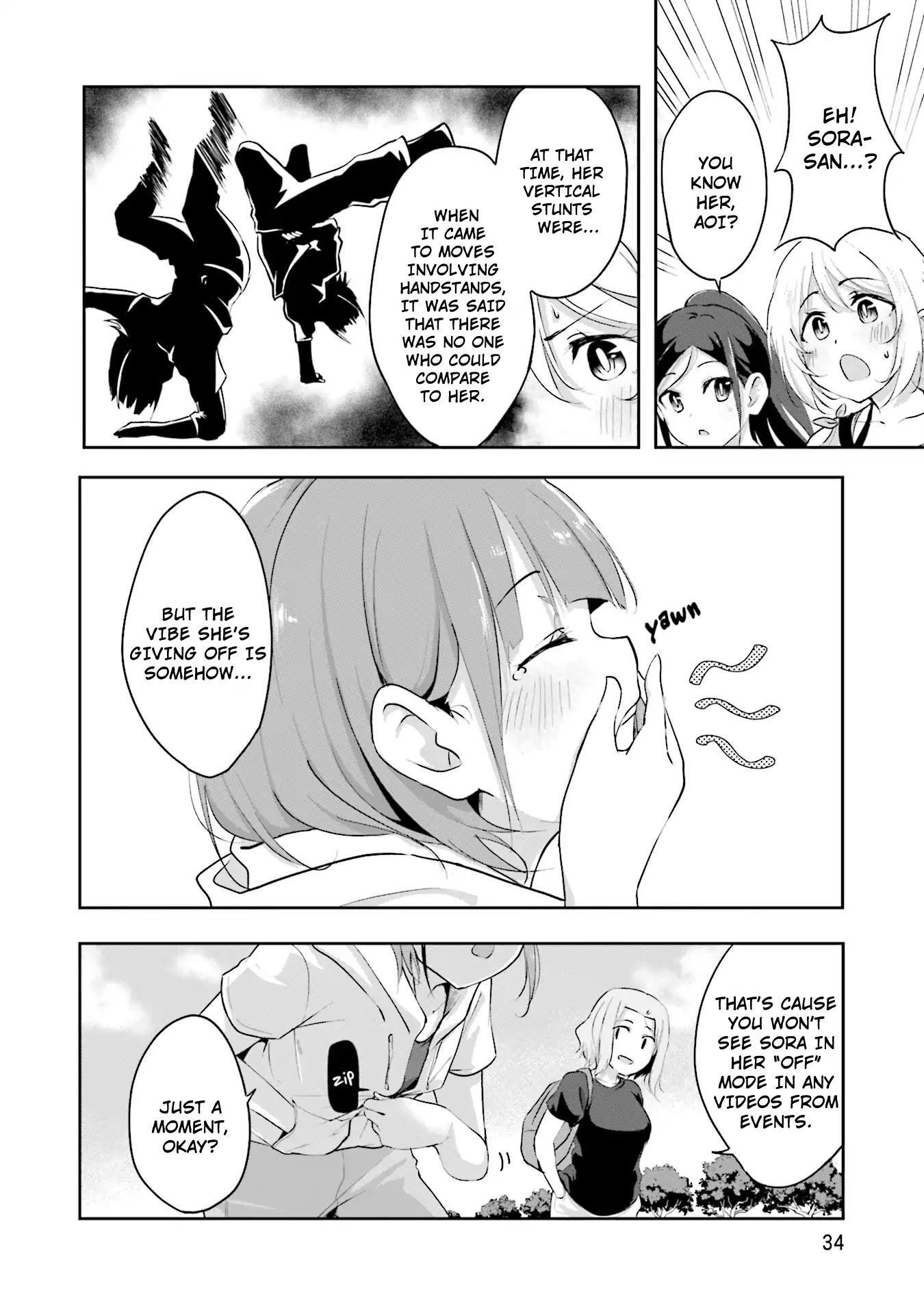 Breakin' Girls! Chapter 8 page 6 - Chapter 8: Each One's Challenge