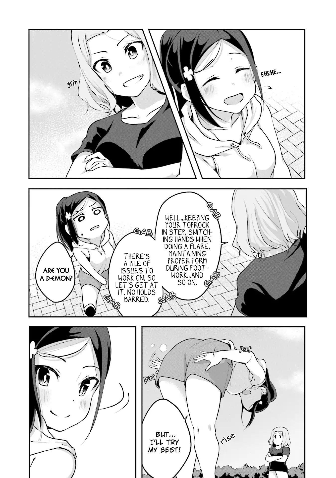 Breakin' Girls! Chapter 9 page 13 - Chapter 9: Progress