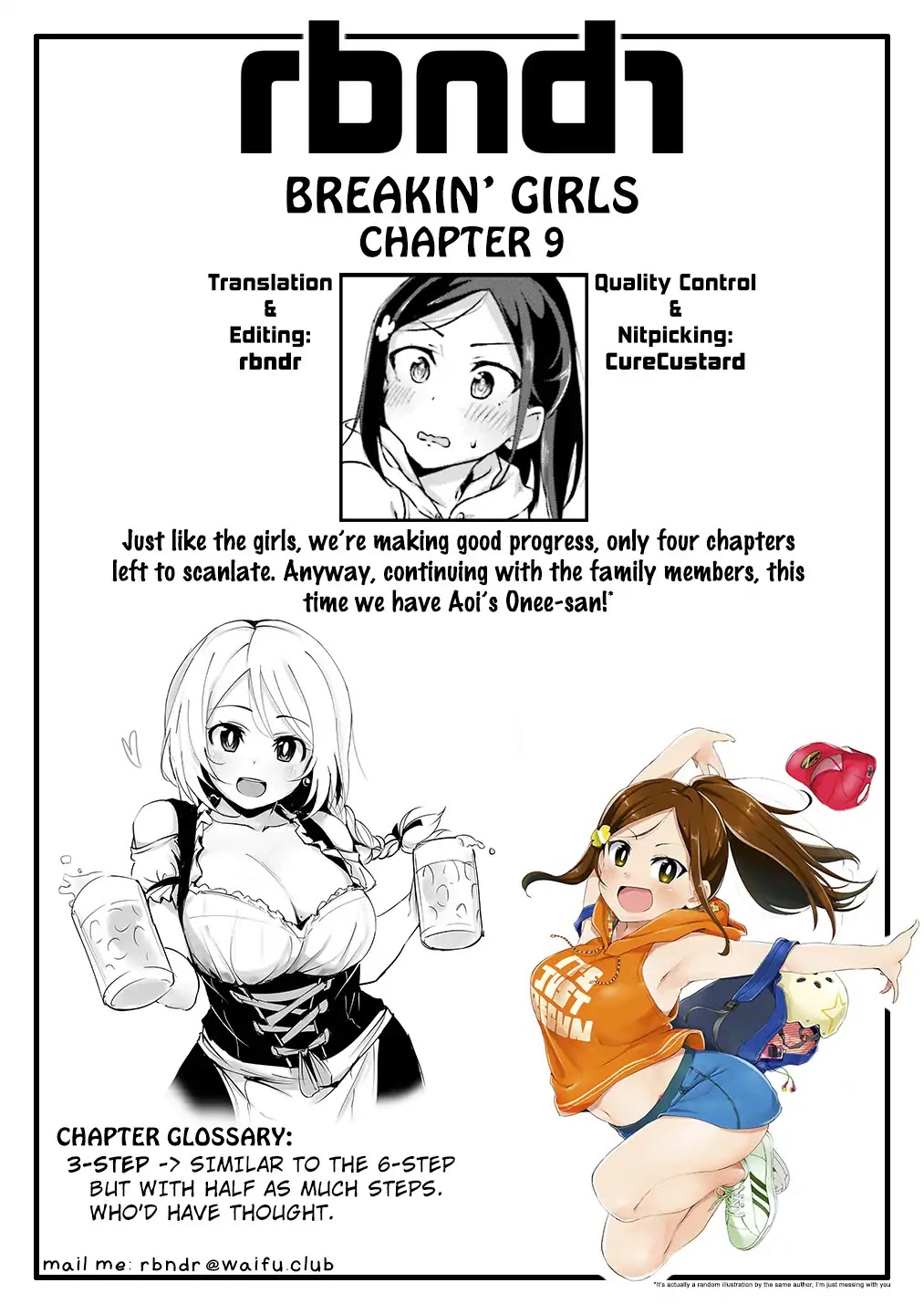 Breakin' Girls! Chapter 9 page 25 - Chapter 9: Progress