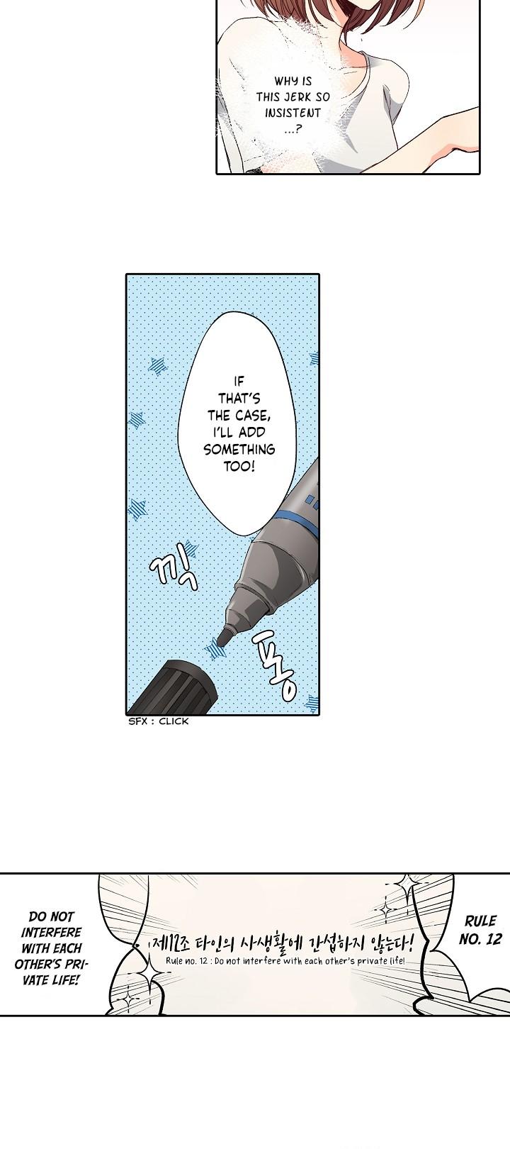 Breaking the rules, and I have to do what ?! Chapter 1 page 22 - Chapter 1