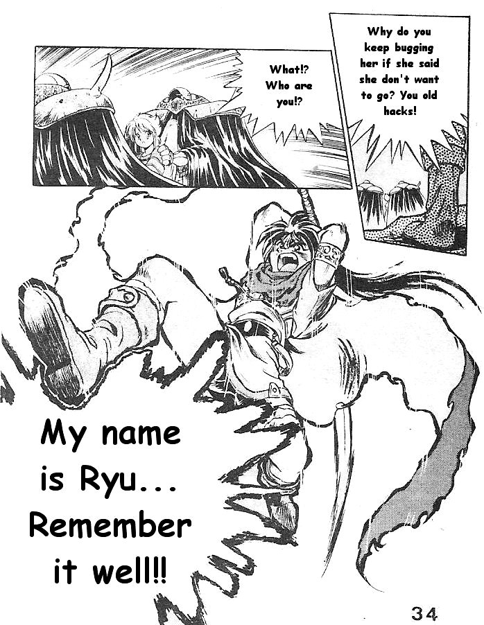 Breath of Fire - Ryuu no Senshi Chapter 1.2 page 27 - Chapter 1 v2 : Ryu's journey begins