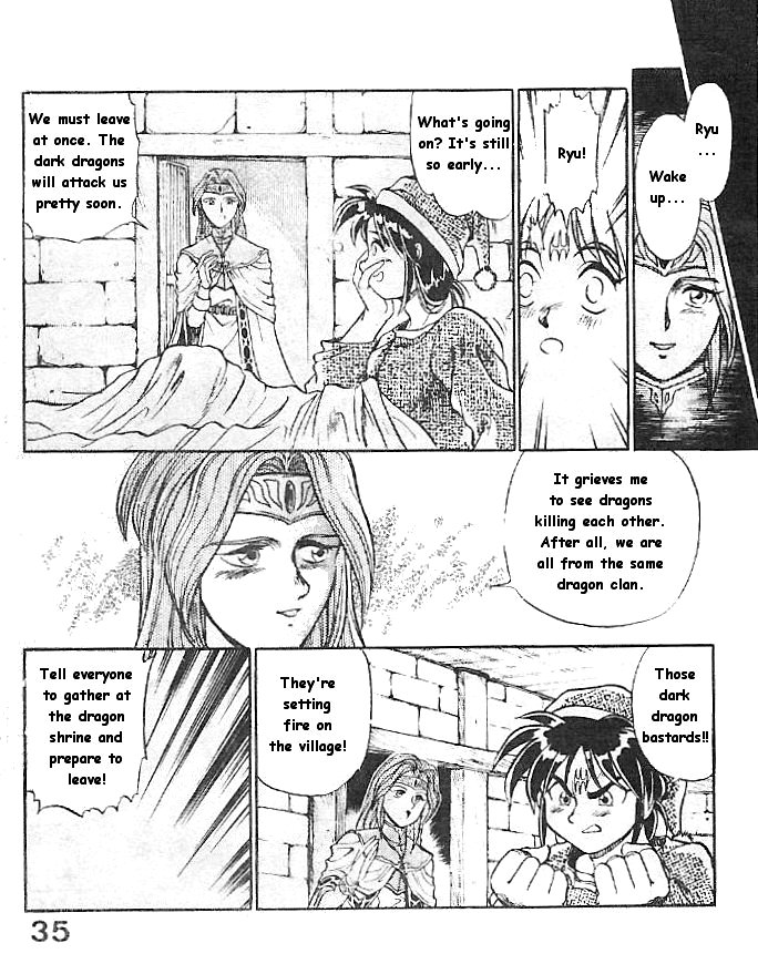 Breath of Fire - Ryuu no Senshi Chapter 1.2 page 32 - Chapter 1 v2 : Ryu's journey begins