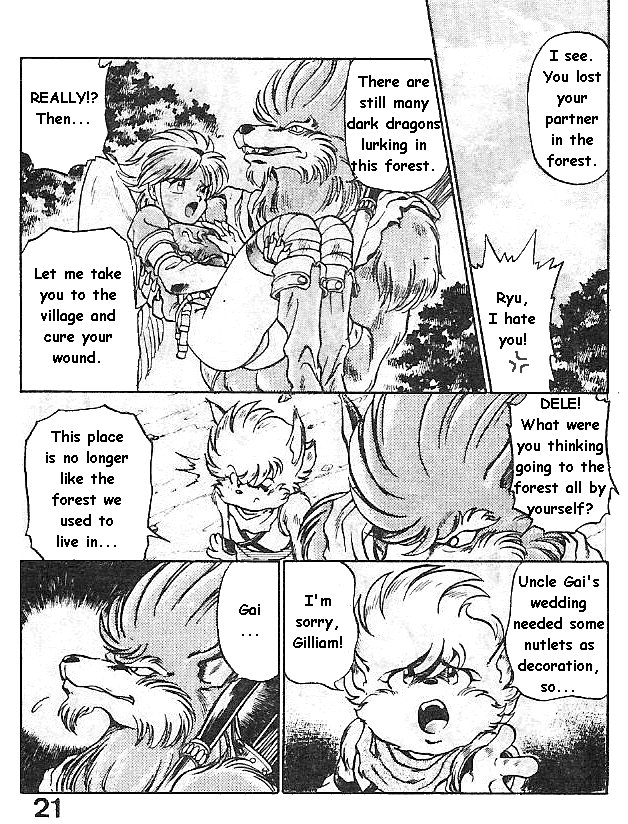 Breath of Fire - Ryuu no Senshi Chapter 2.2 page 7 - Chapter 2 v2 : Gilliam of the forest
