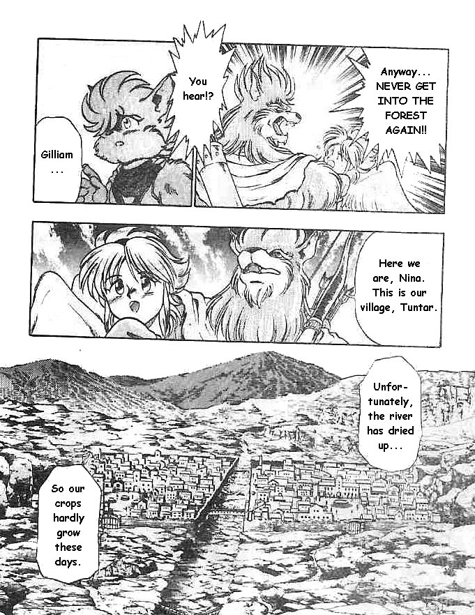 Breath of Fire - Ryuu no Senshi Chapter 2.2 page 8 - Chapter 2 v2 : Gilliam of the forest