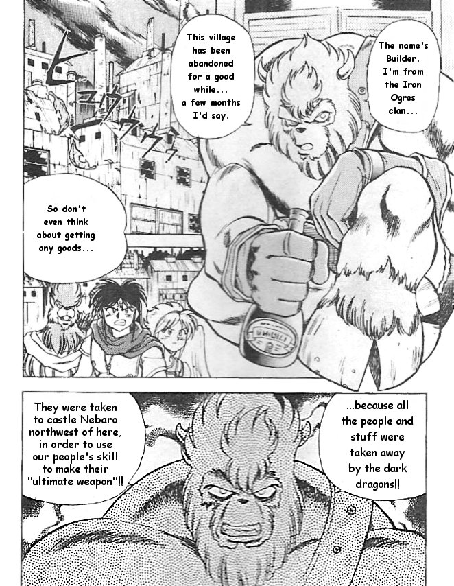 Breath of Fire - Ryuu no Senshi Chapter 3.2 page 14 - Chapter 3 v2 : Omen of awakening