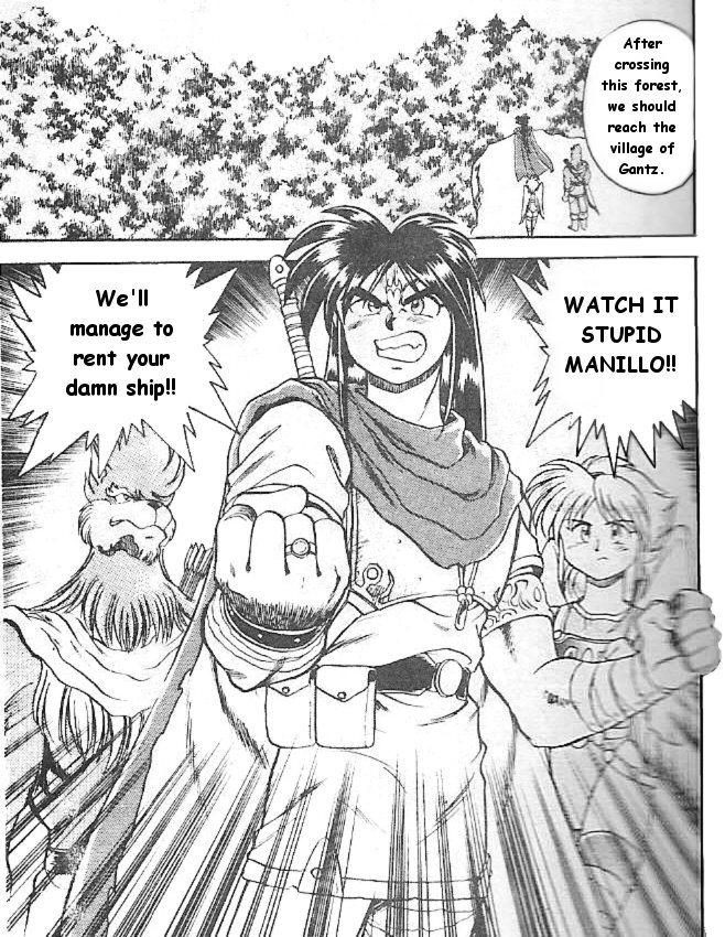 Breath of Fire - Ryuu no Senshi Chapter 3.2 page 3 - Chapter 3 v2 : Omen of awakening