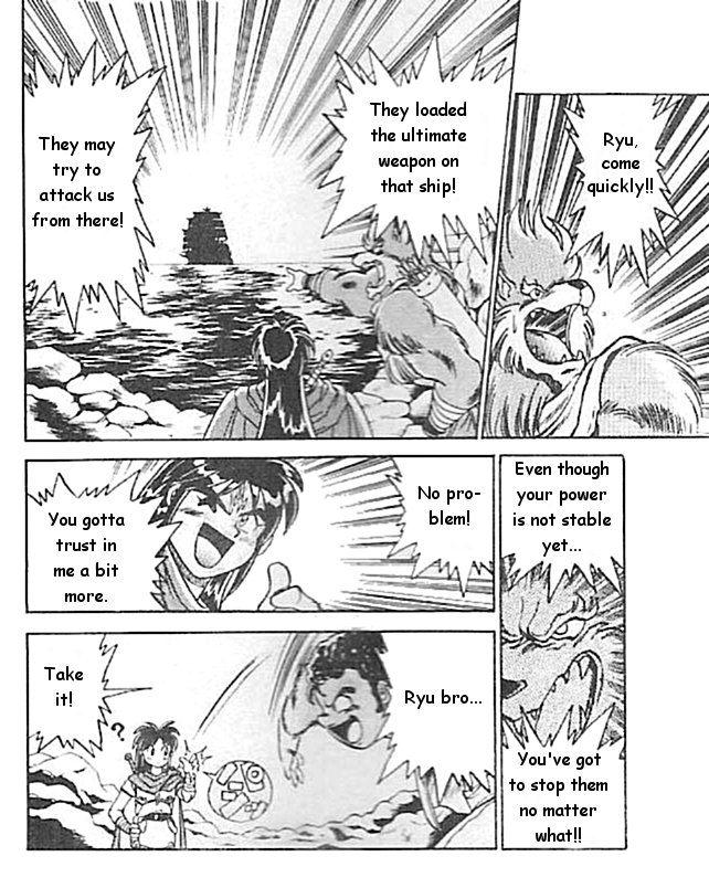 Breath of Fire - Ryuu no Senshi Chapter 3.2 page 38 - Chapter 3 v2 : Omen of awakening