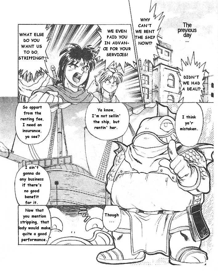Breath of Fire - Ryuu no Senshi Chapter 3.2 page 4 - Chapter 3 v2 : Omen of awakening