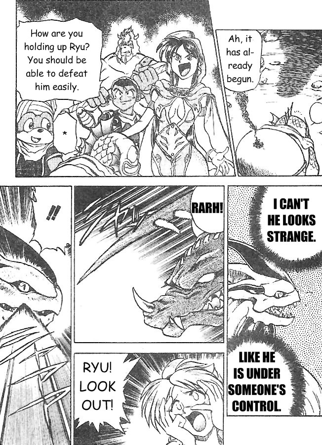 Breath of Fire - Ryuu no Senshi Chapter 5.2 page 35 - Chapter 5 v2 : Omen of doom