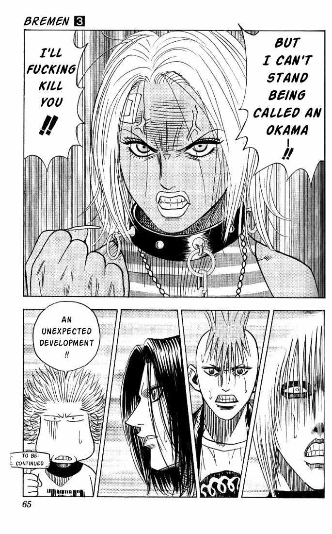 Bremen Chapter 3.21 page 19 - Vol.3 Chapter 21 : Punk!!!