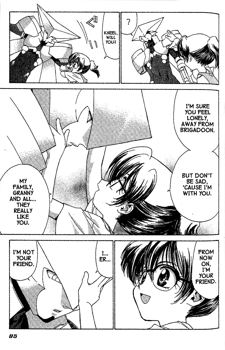 Brigadoon Marin to Melan Chapter 3 page 5 - Chapter 3