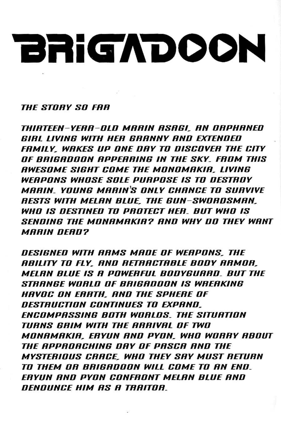 Brigadoon Marin to Melan Chapter 6 page 3 - Chapter 6