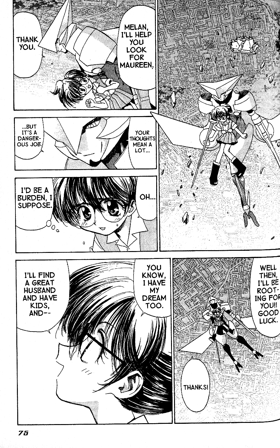 Brigadoon Marin to Melan Chapter 7 page 34 - Chapter 7