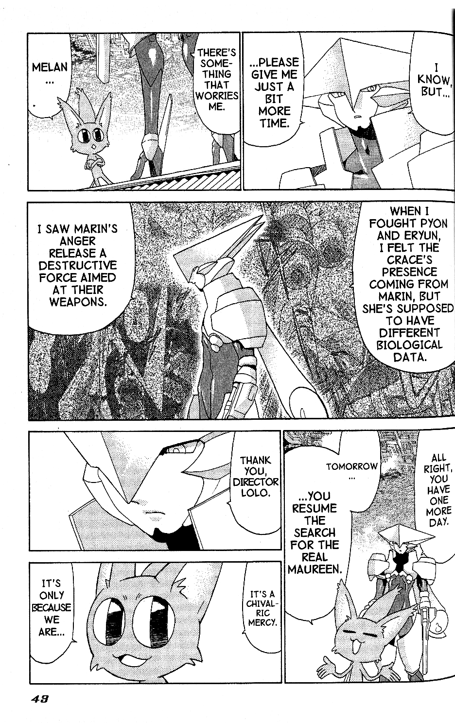 Brigadoon Marin to Melan Chapter 7 page 4 - Chapter 7