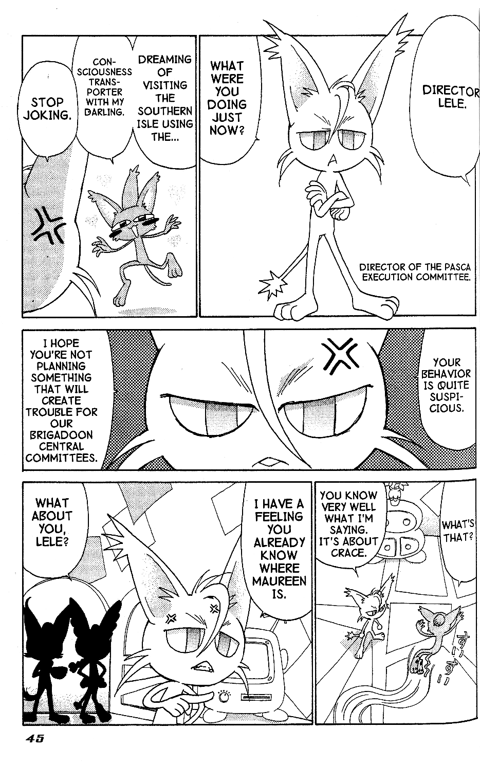 Brigadoon Marin to Melan Chapter 7 page 6 - Chapter 7